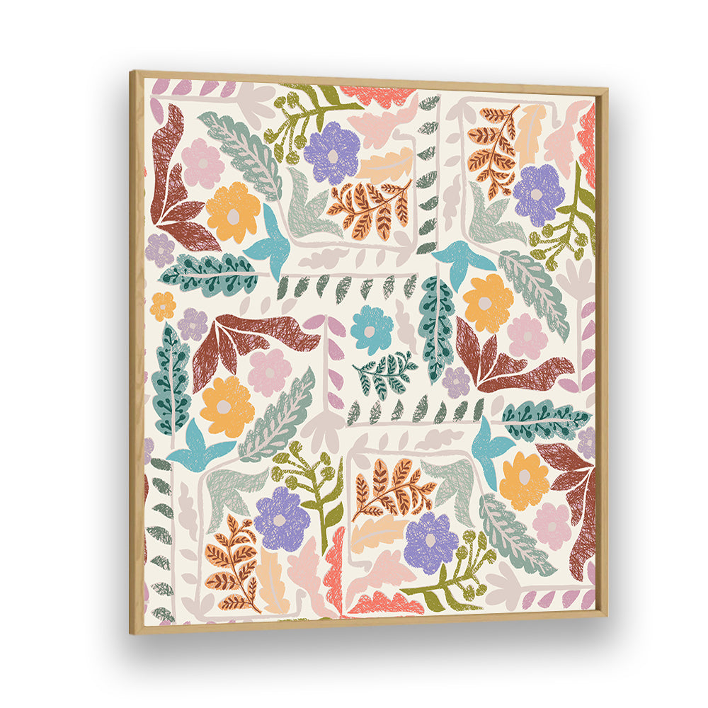 FOLK ART FLORAL PATTERN