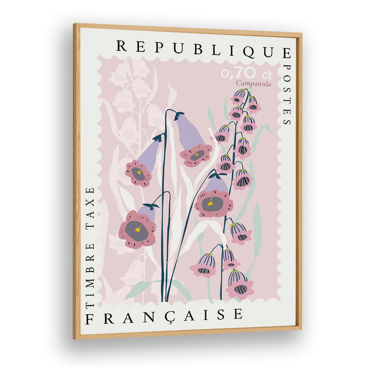 FRENCH FLORAL POSTAGE STAMP