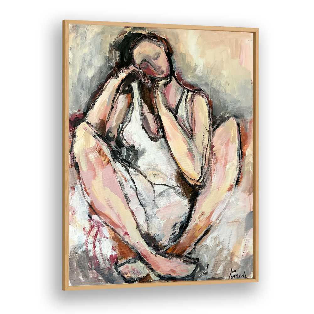 ENGINEPENSIVE SEATED WOMAN
