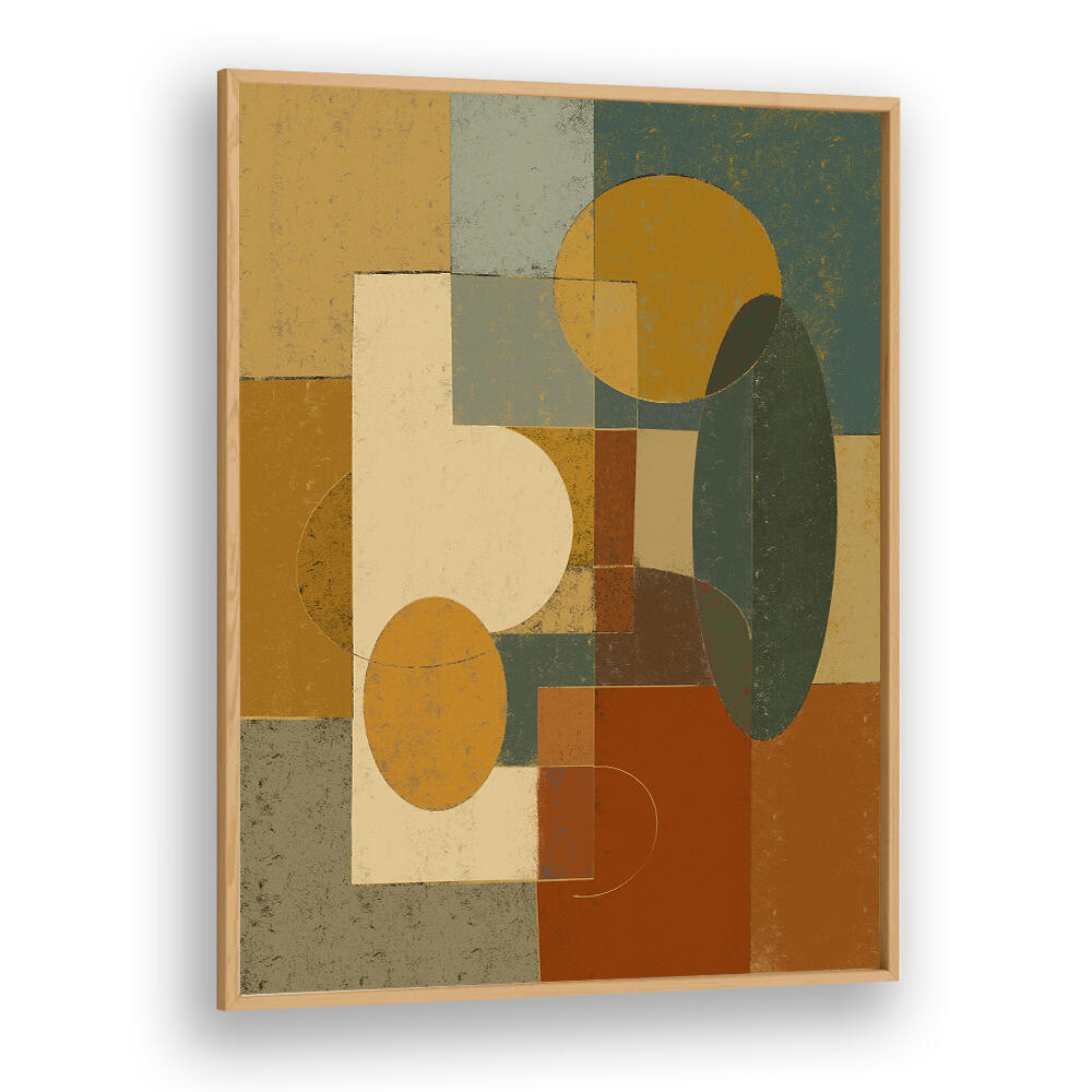 GEOMETRIC ABSTRACT PUZZLE , ABSTRACT PAINTINGS