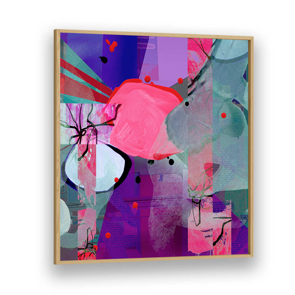 GEOMETRIC SHAPES AND TEXTURED LAYERS , ORGANIC FORMS