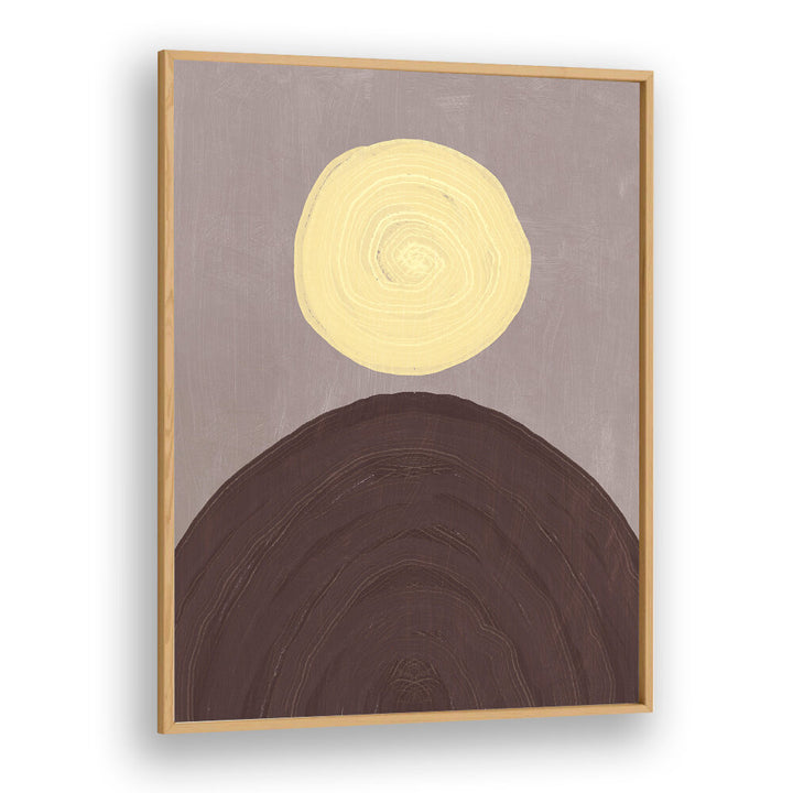 GEOMETRIC YELLOW SUN , ABSTRACT PAINTINGS