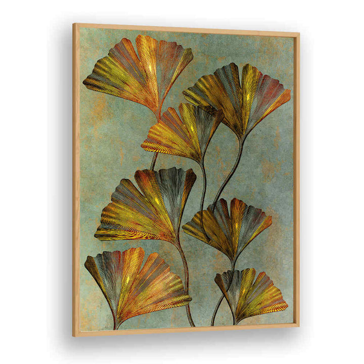 GINKO BILOBA 2 , FLORAL ,FLORAL FLOWER PAINTINGS