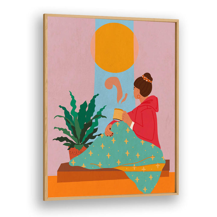 GIRL LOOKING OUT OF WINDOW II , FASHION POSTERS