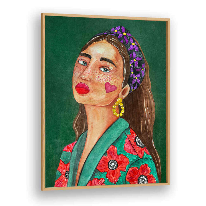 GIRL WITH HAIR BAND