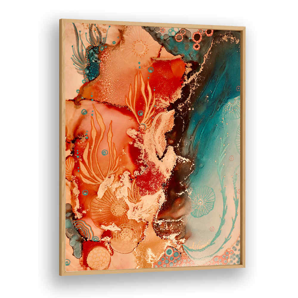 Vibrant GLORIOUS REEF, BEACH PAINTINGS capturing serene coastal beauty, perfect for beach lovers' decor.