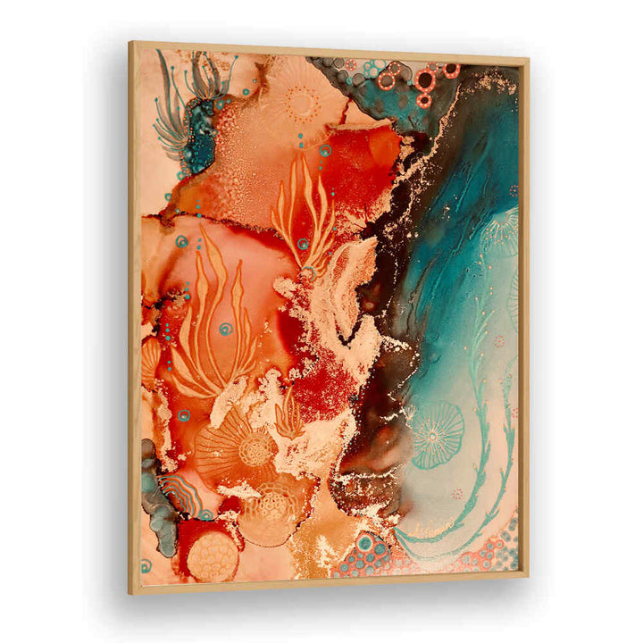 Vibrant GLORIOUS REEF, BEACH PAINTINGS capturing serene coastal beauty, perfect for beach lovers' decor.