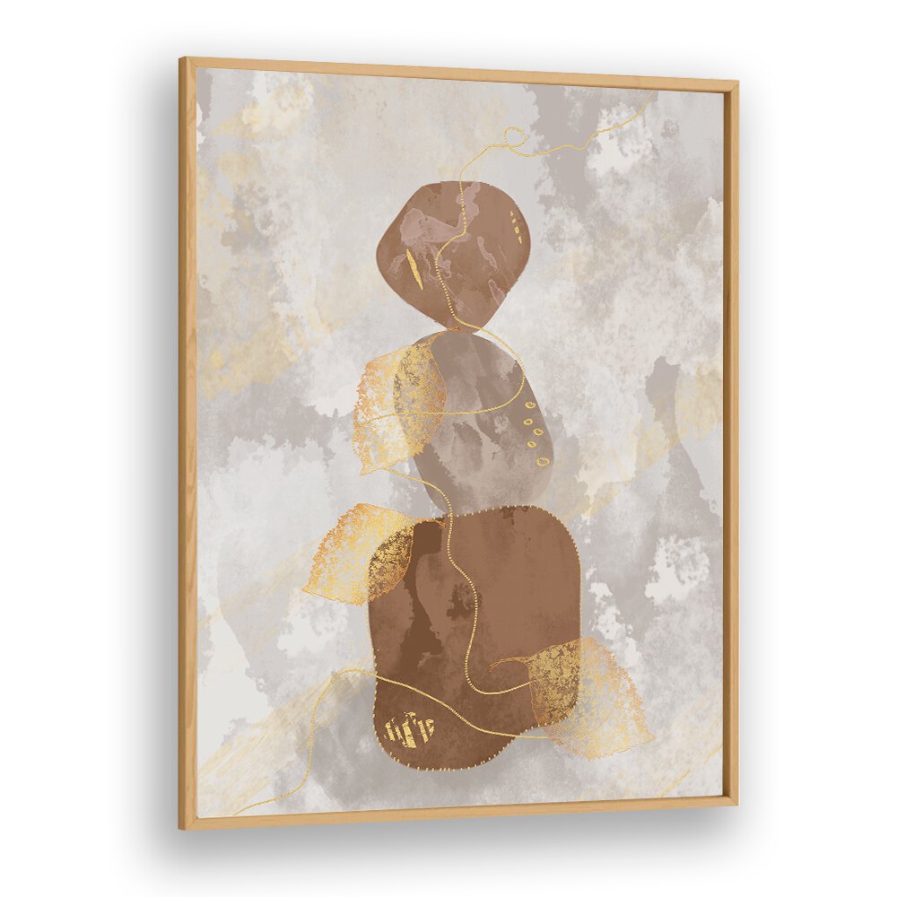 Elevate your space with GOLDEN ACCENTS, ABSTRACT PAINTINGS, adding elegance and sophistication to any décor.
