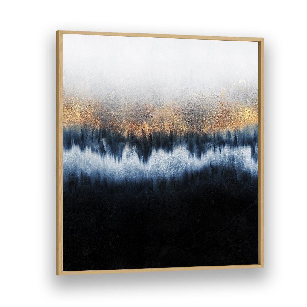 Elegant GOLDEN HORIZON III, ABSTRACT PAINTINGS featuring rich textures and colors for a luxurious statement piece.
