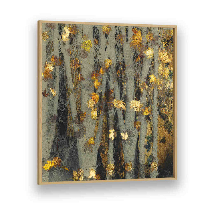 GOLD LEAF , FLORAL FLOWER PAINTINGS