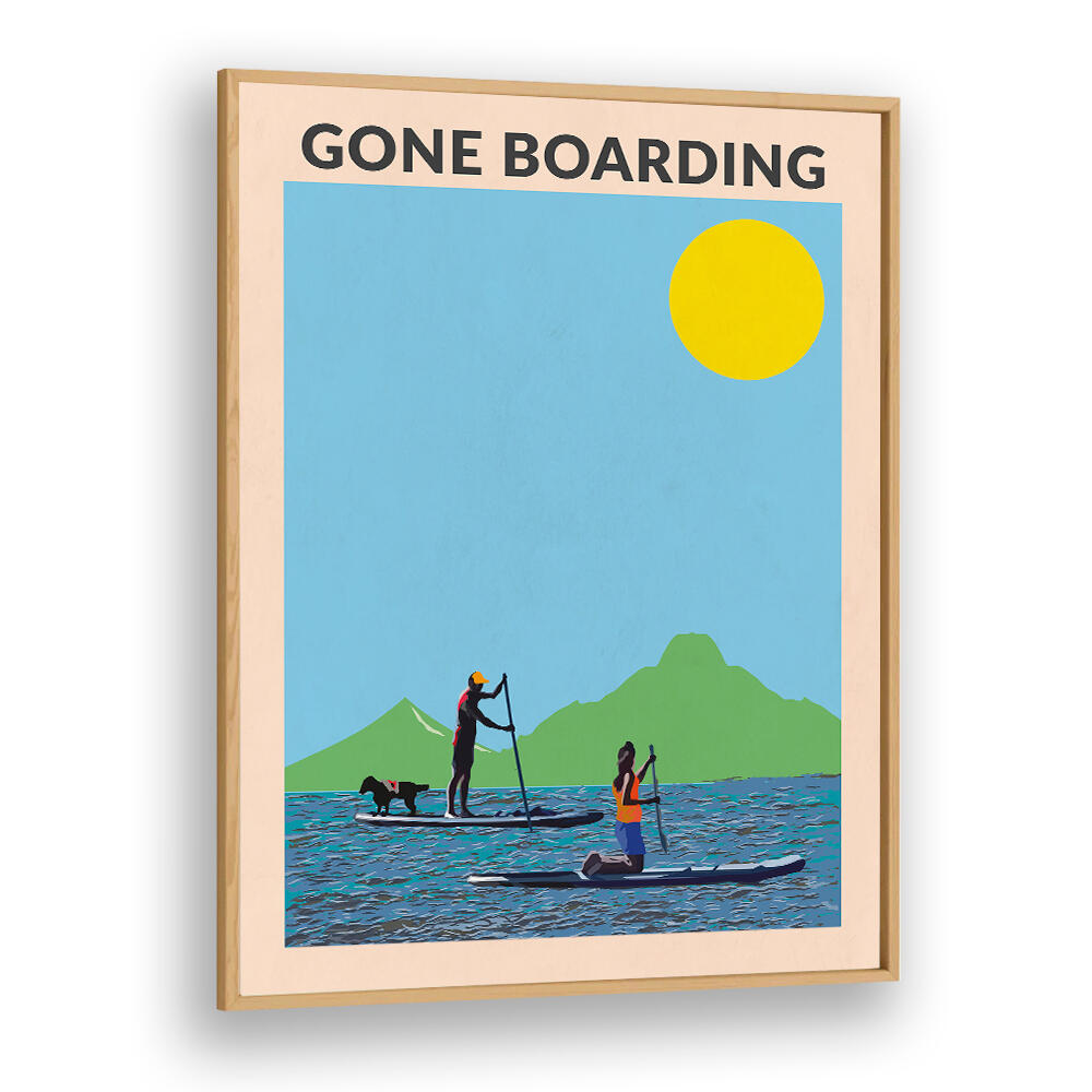 GONE BOARDING , BEACH PAINTINGS