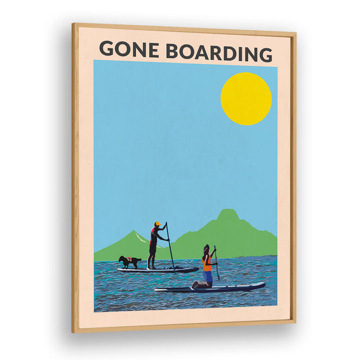GONE BOARDING , BEACH PAINTINGS