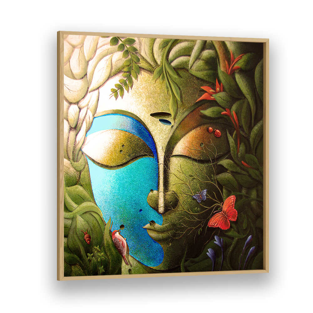 GREEN GOD BUDDHA