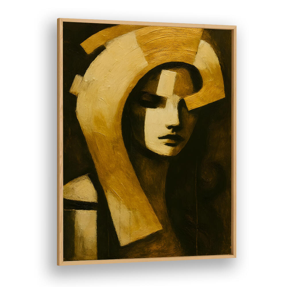 HELMED VISIONARY , EXPRESSIONISM PAINTINGS