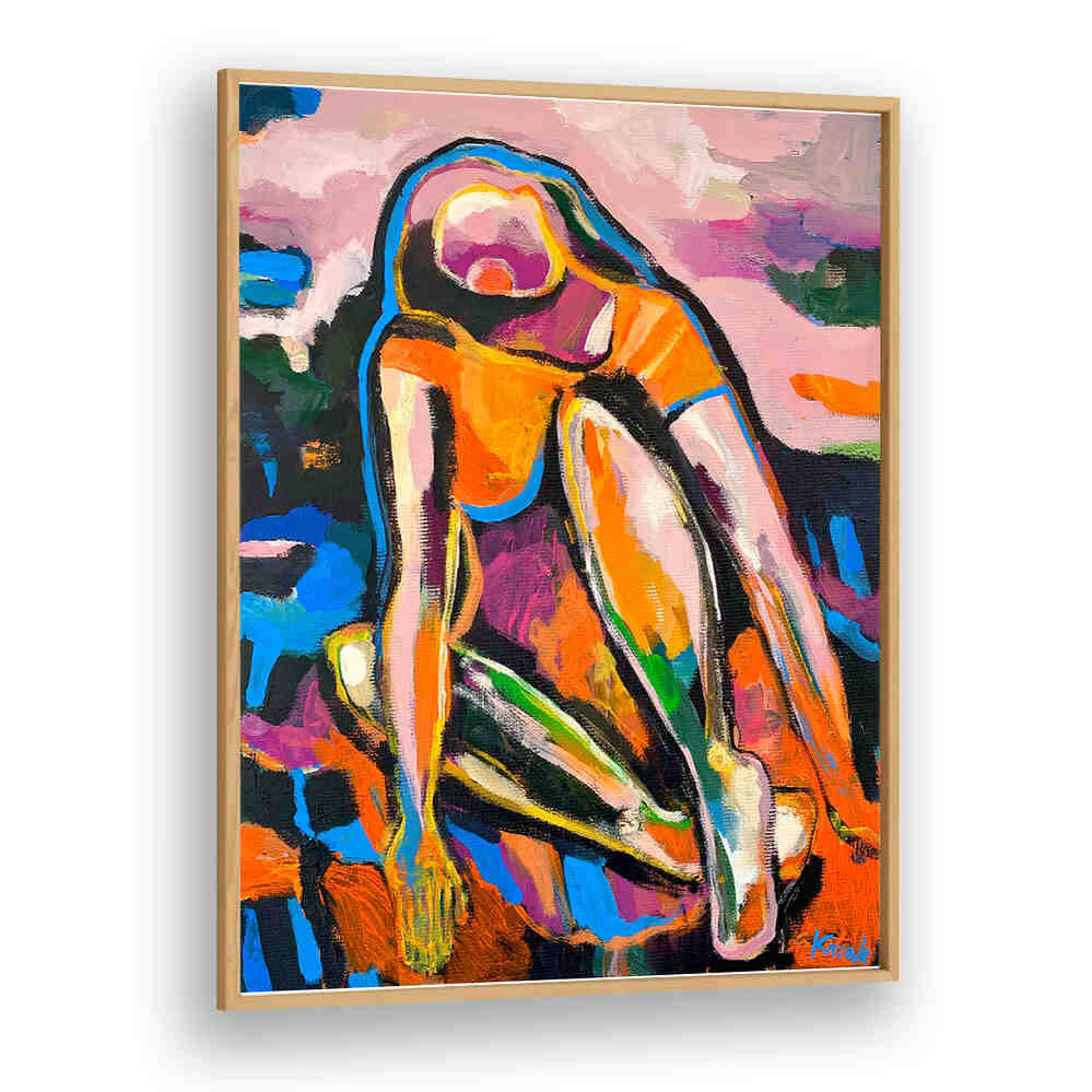 HERE I GLOW , PORTRAITS & FIGURATIVE ILLUSTRATIONS