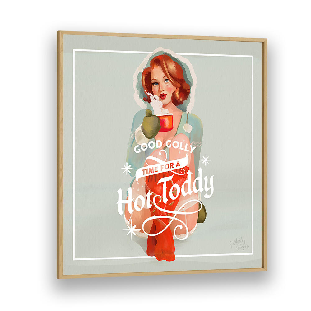 HOT TODDY REDHEAD VINTAGE , BAR & CAFE ART