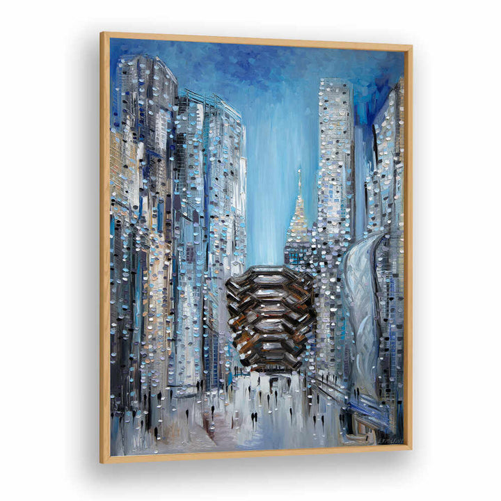 HUDSON YARDS , MODERN IMPRESSIONISM PAINTINGS