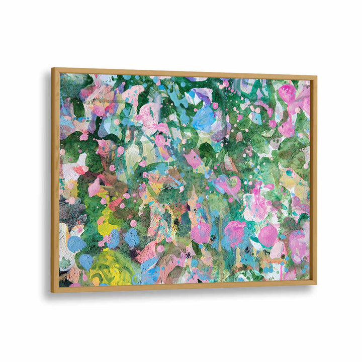 IN THE GARDEN I , ABSTRACT PAINTINGS