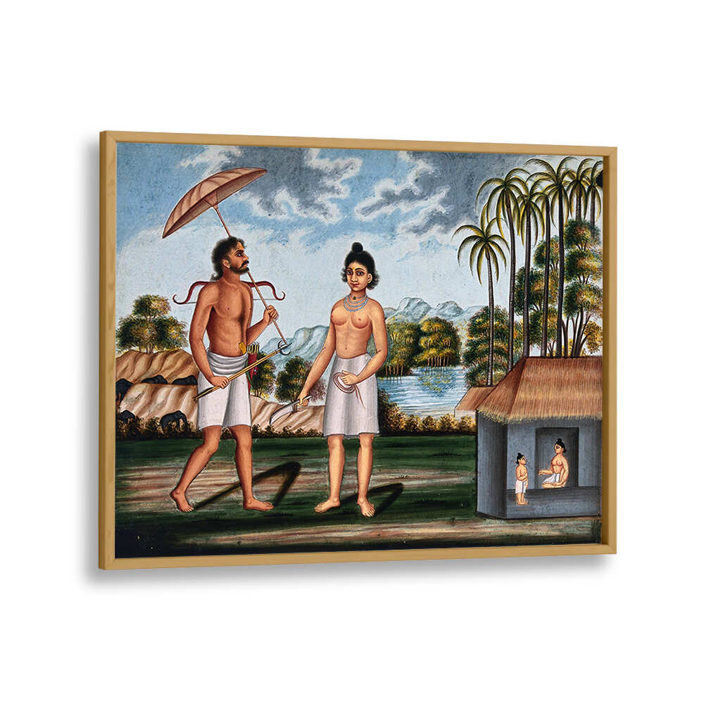 INDIAN HUNTER AND WIFE