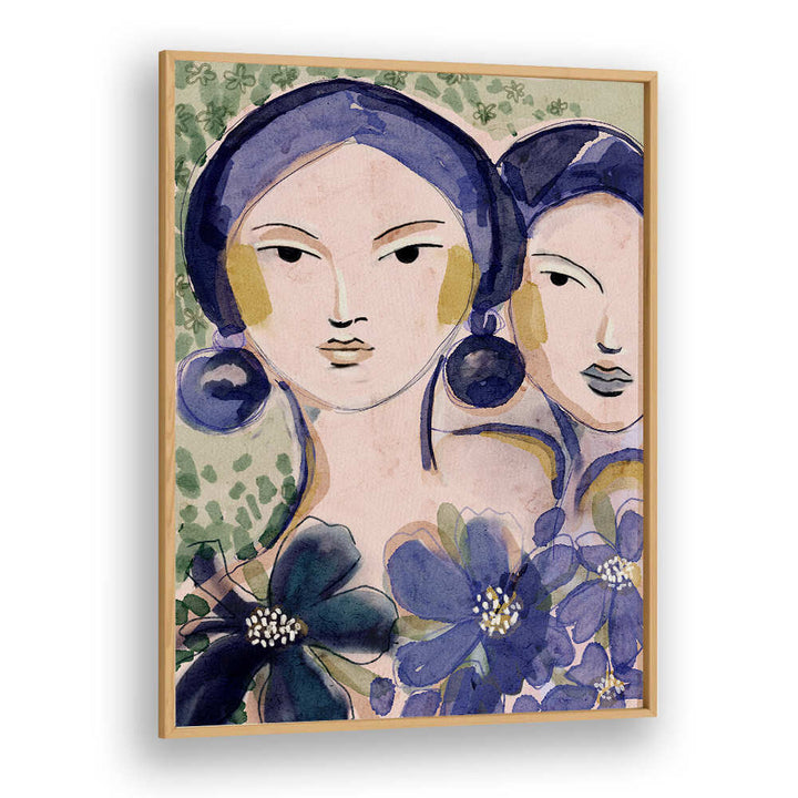 INDIGO TWO , PORTRAITS & FIGURATIVE ILLUSTRATIONS