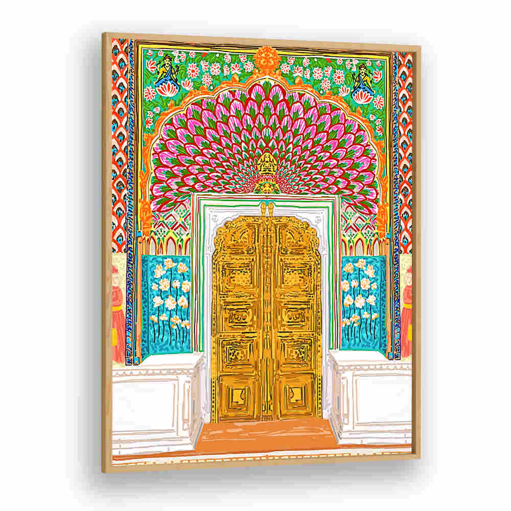 JAIPUR PALACE ENTRANCE , TRAVEL POSTERS