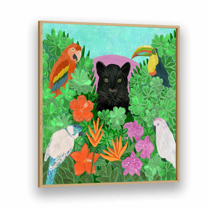 JUNGLE HARMONY , ANIMAL PAINTINGS