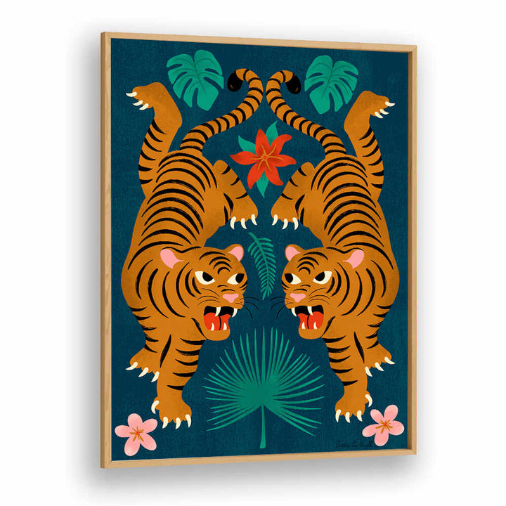 JUNGLE TIGERS I , KIDS ROOM PAINTINGS