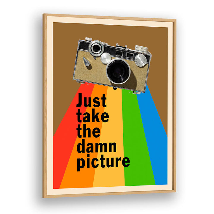 JUST TAKE THE DAMN PICTURE , QUOTES & TYPOGRAPHY POSTERS