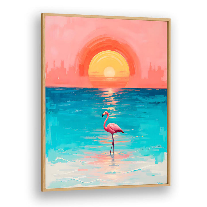 JUST VIBING BY THE SEA , LANDSCAPE PAINTINGS