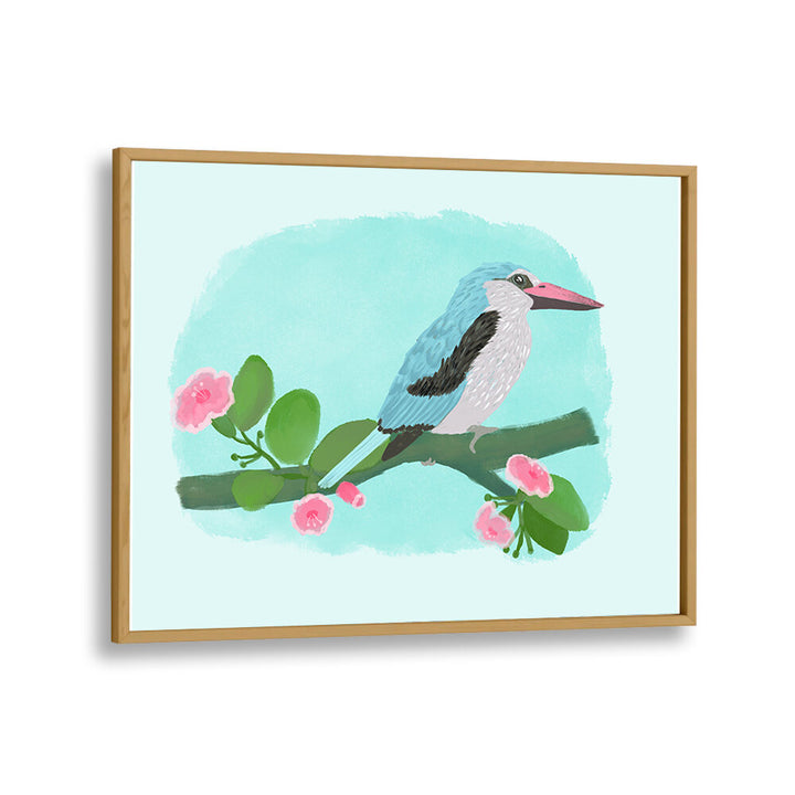 KINGFISHER I , ANIMAL PAINTINGS