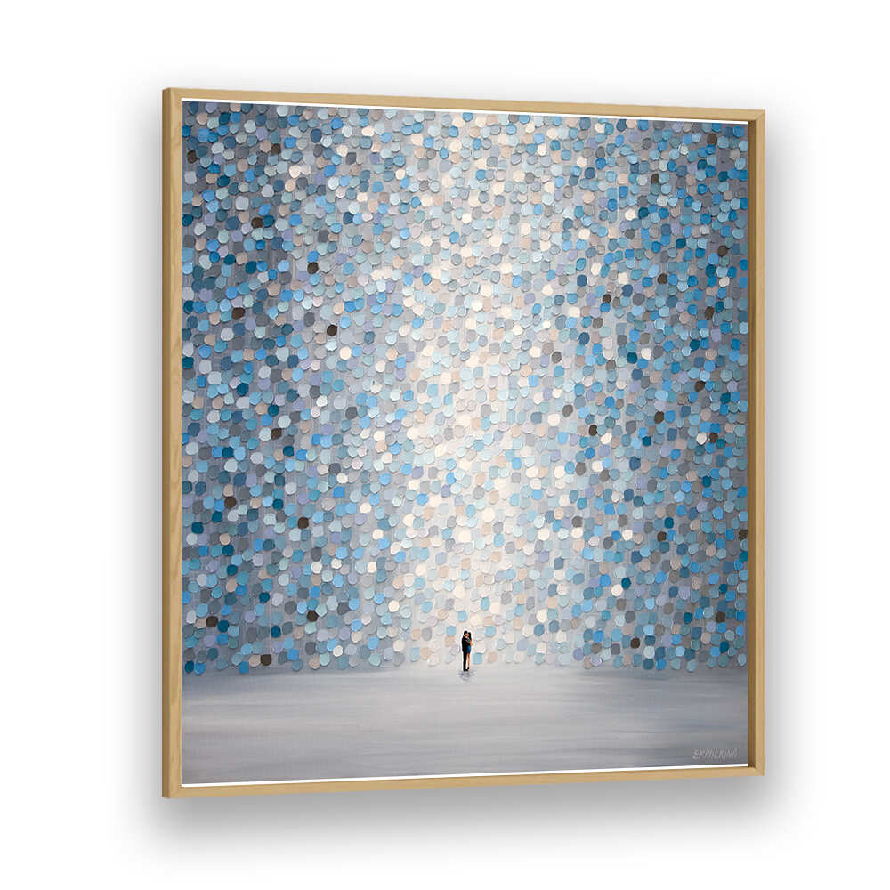 KISS IN THE MOONLIGHT , MODERN IMPRESSIONISM PAINTINGS