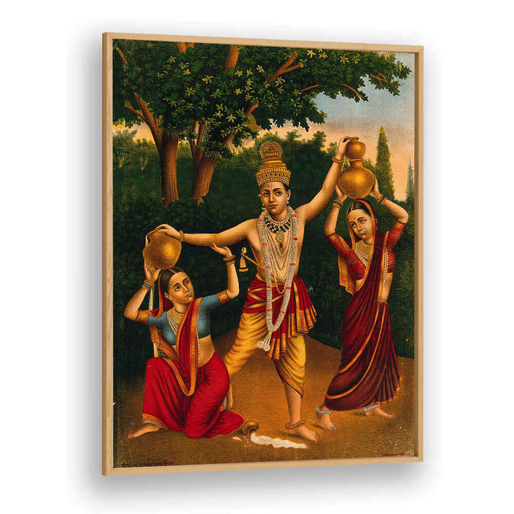 KRISHNA SPILLING THE MILK