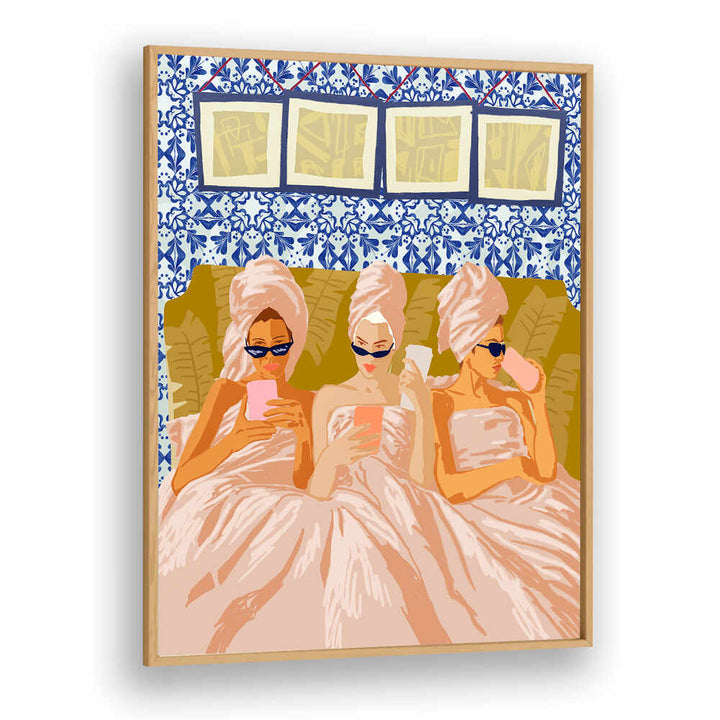 LADIES-ONLY CLUB , PORTRAITS & FIGURATIVE ILLUSTRATIONS