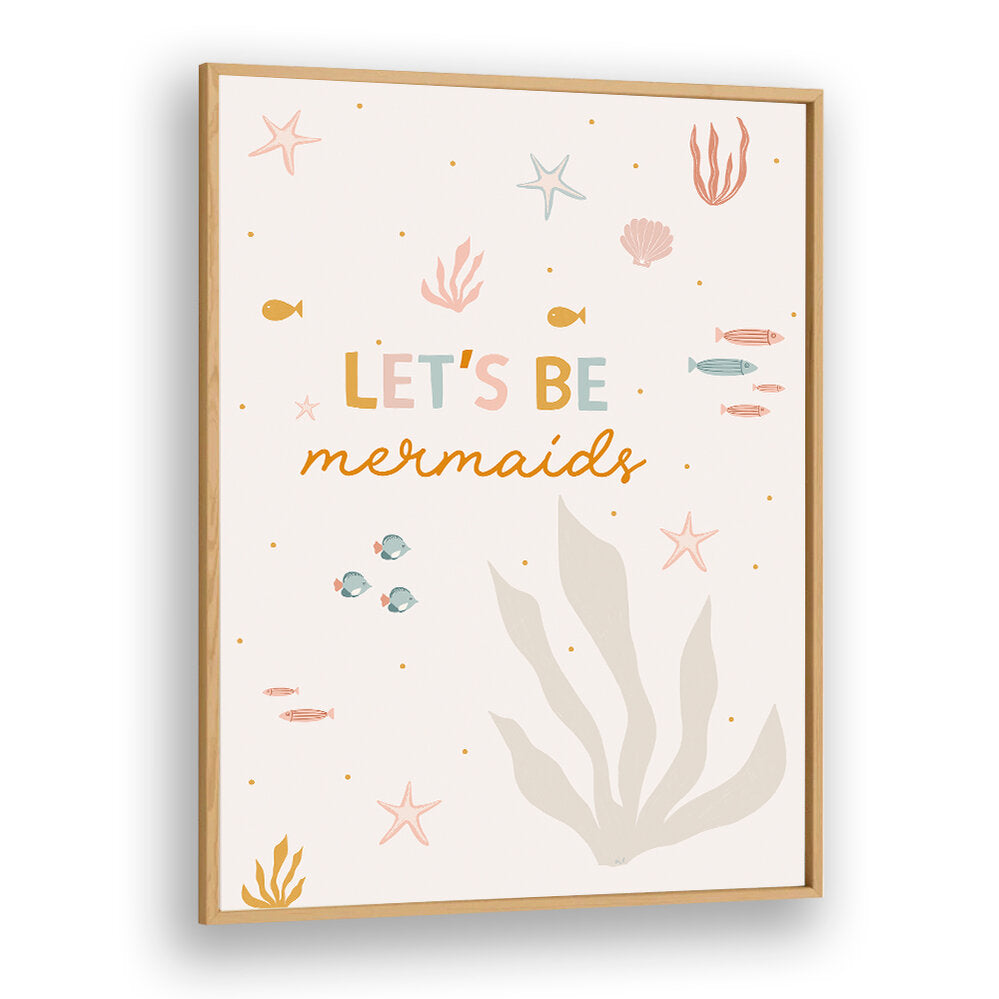 LET'S BE MERMAIDS , KIDS ROOM PAINTINGS