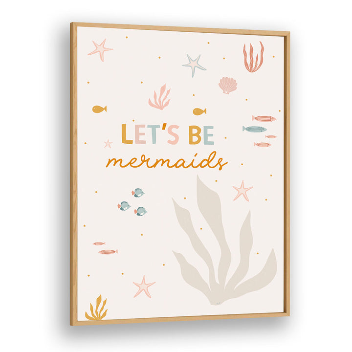 LET'S BE MERMAIDS , KIDS ROOM PAINTINGS