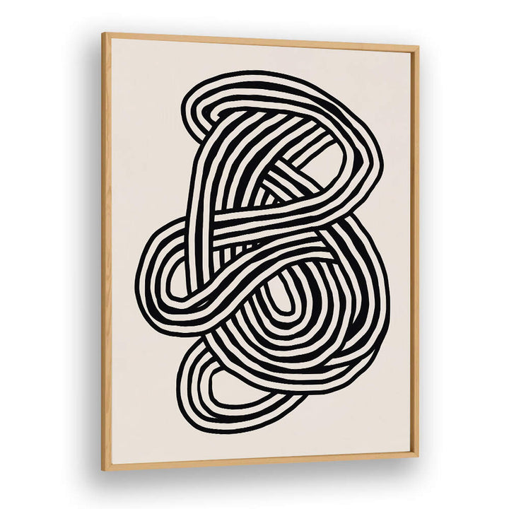 LINE ART ORGANIC SHAPE IN BLACK , LINE ART PAINTINGS