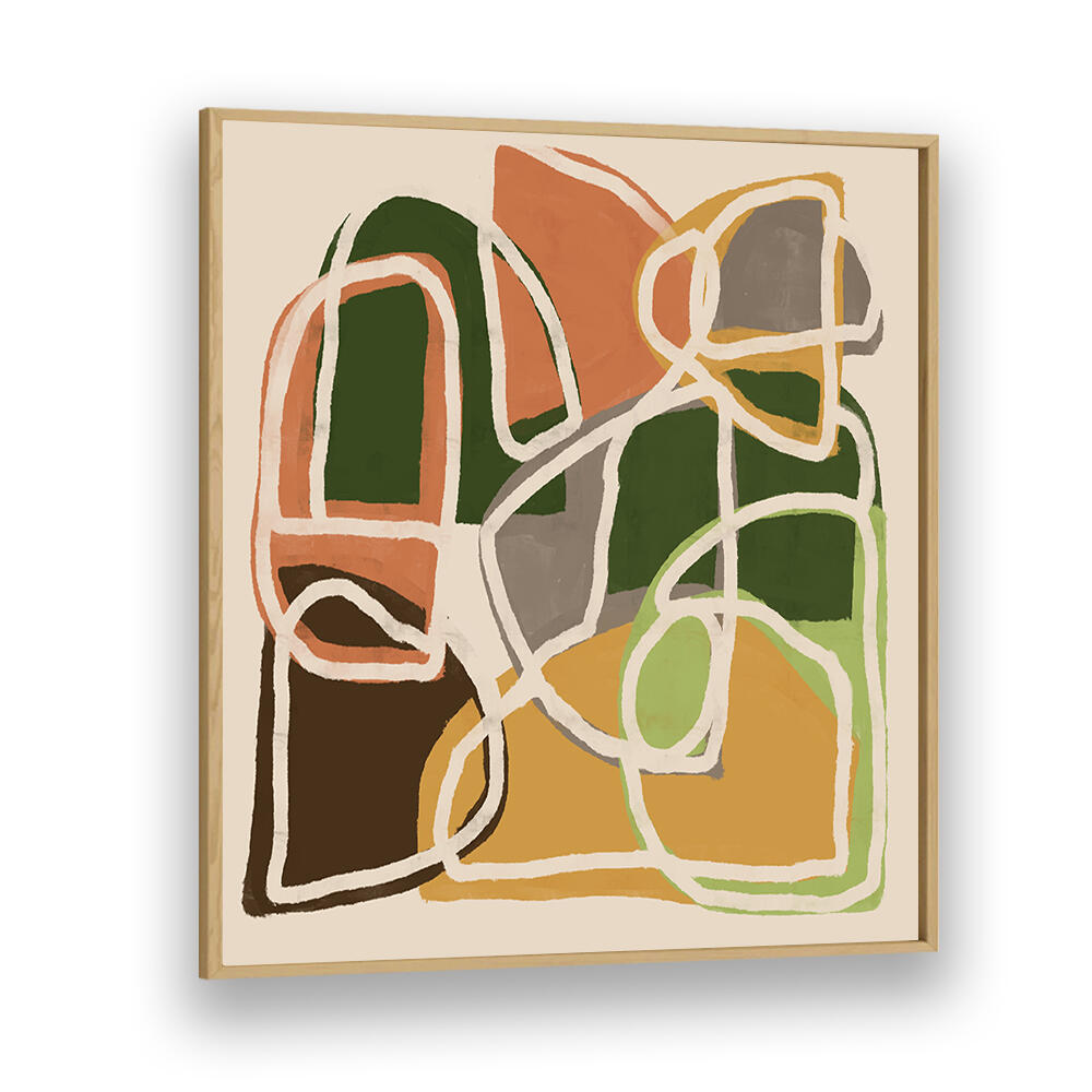 LINES AND SHAPES , ABSTRACT PAINTINGS