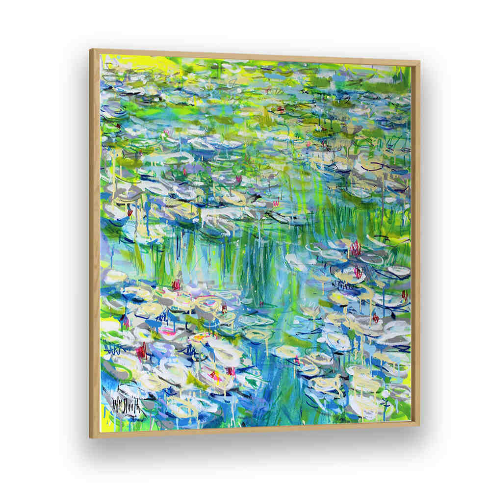 LIQUID SERENITY , FLORAL FLOWER PAINTINGS