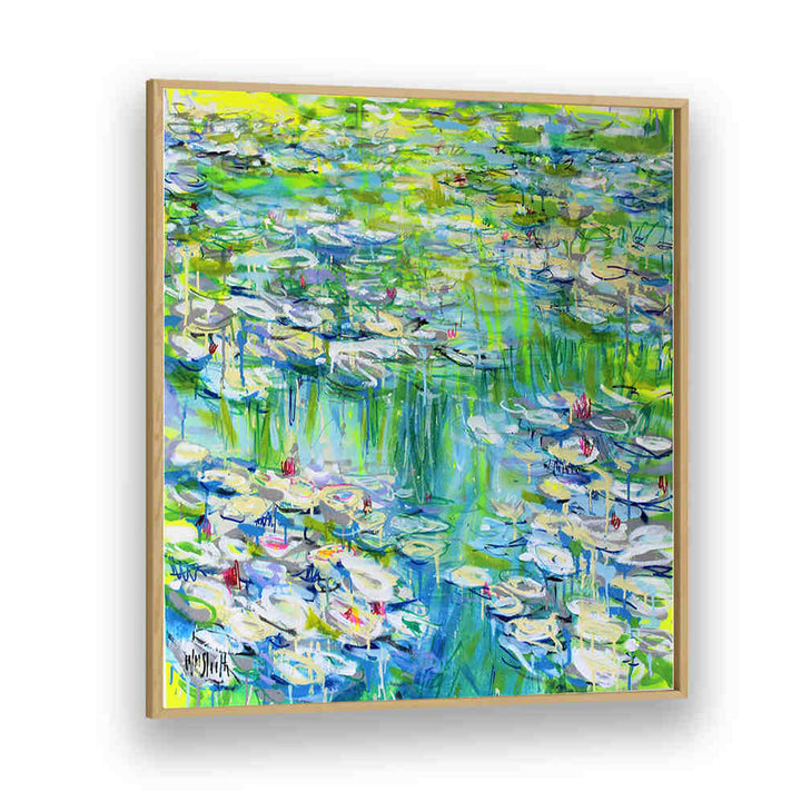 LIQUID SERENITY , FLORAL FLOWER PAINTINGS