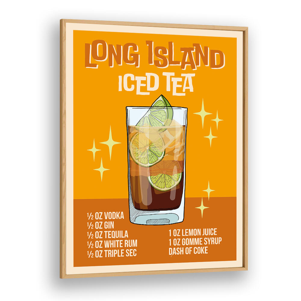 LONG ISLAND ICED TEA II , BAR & CAFE ART