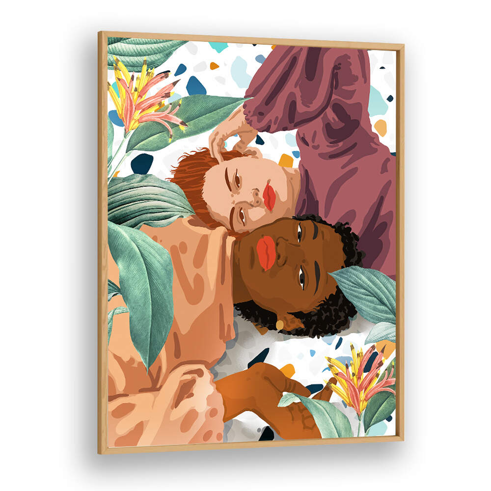 LOVE IS NOT A COLOR , PORTRAITS & FIGURATIVE ILLUSTRATIONS