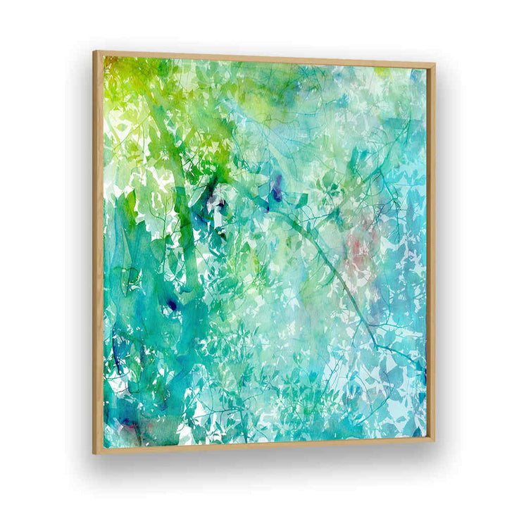 LUSH GREEN HUES , ABSTRACT PAINTINGS