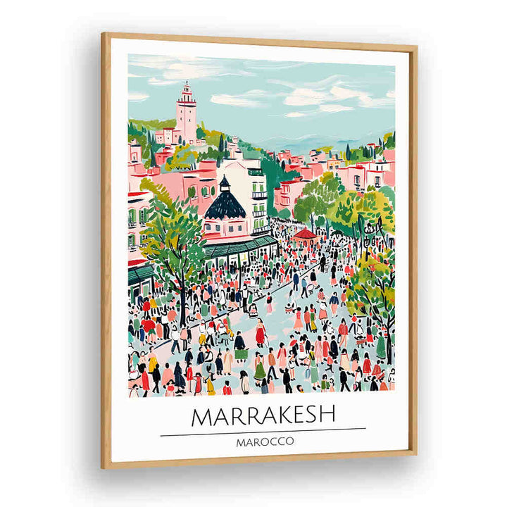 MARRAKESH - MAROCCO , TRAVEL POSTERS