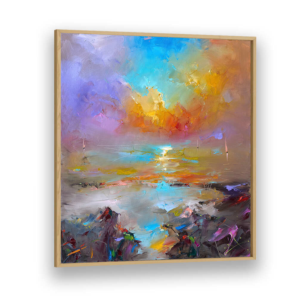 MAGIC SUNSET ,ABSTRACT PAINTINGS