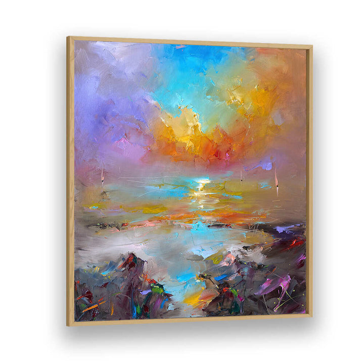MAGIC SUNSET ,ABSTRACT PAINTINGS
