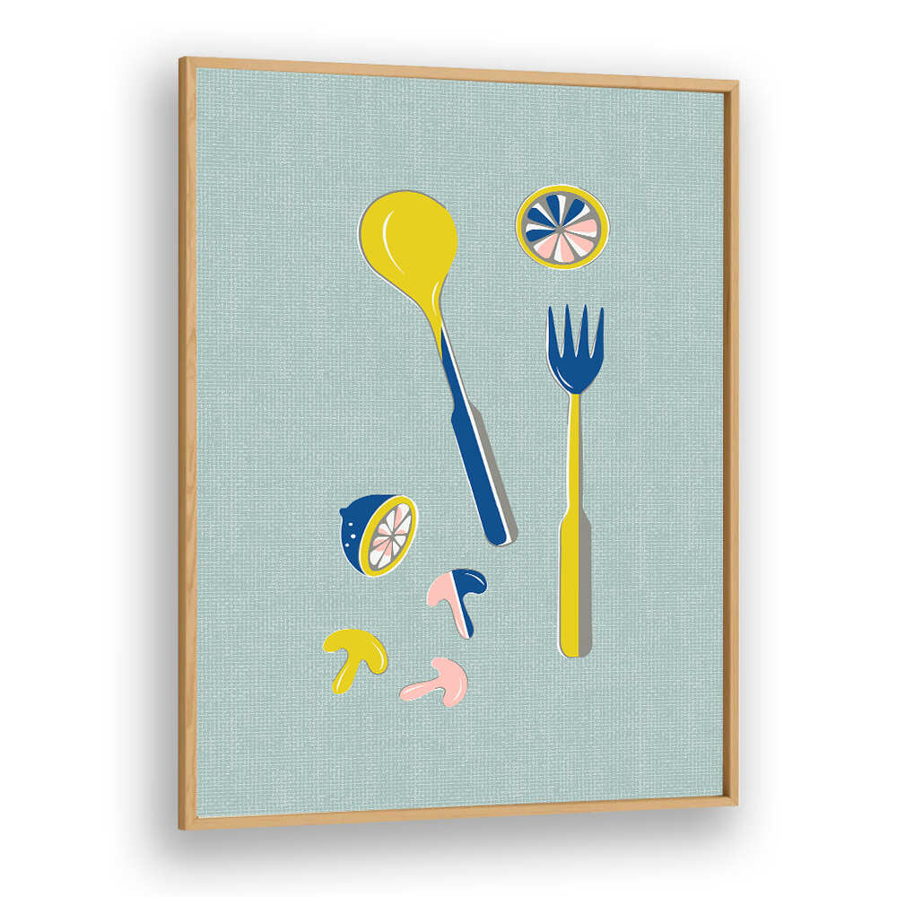 MID CENTURY KITCHEN CUTLERY MINT , KITCHEN POSTERS