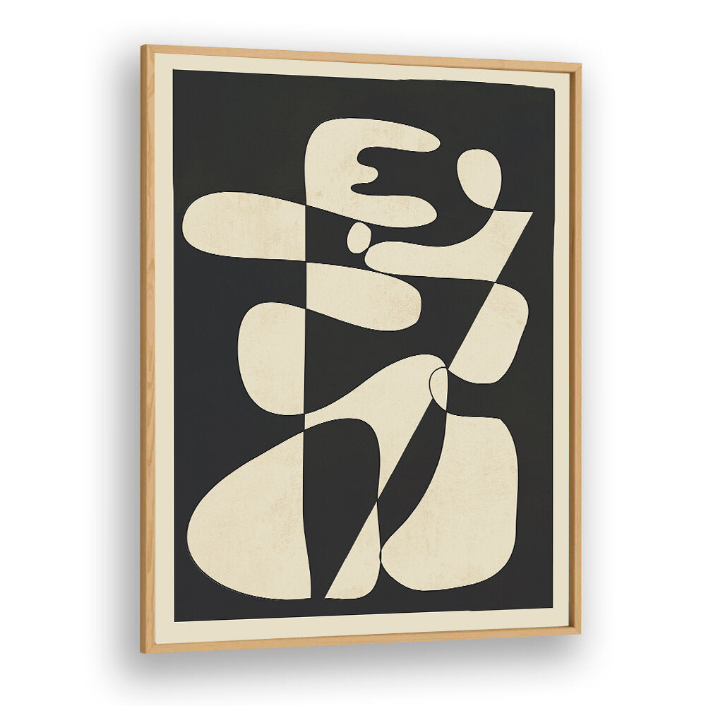 MODERN ABSTRACT CONTRAST – NOIR , ABSTRACT PAINTINGS