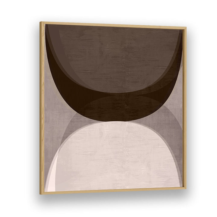 Stylish MODERN MOCHA II, GEOMETRIC ART PRINTS featuring contemporary shapes to elevate your home decor.