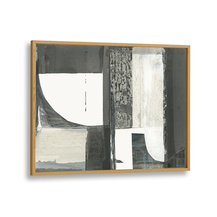 Elevate your decor with MONOCHROME SHAPES LIGHT II, ABSTRACT PAINTINGS featuring a harmonious blend of shapes.