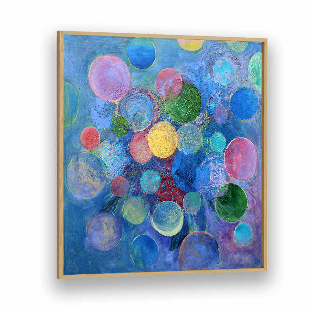 MOON BLOOMS , ABSTRACT PAINTINGS